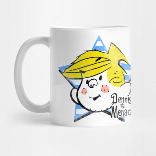 Retro Style Dennis The Menace Mug